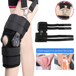 Open image in slideshow, Tcare 1 Piece Knee Joint Brace Support Orthosis/Adjustable / Medical Ligament Sport Injury Splint Knee Fracture Protector S,M,L
